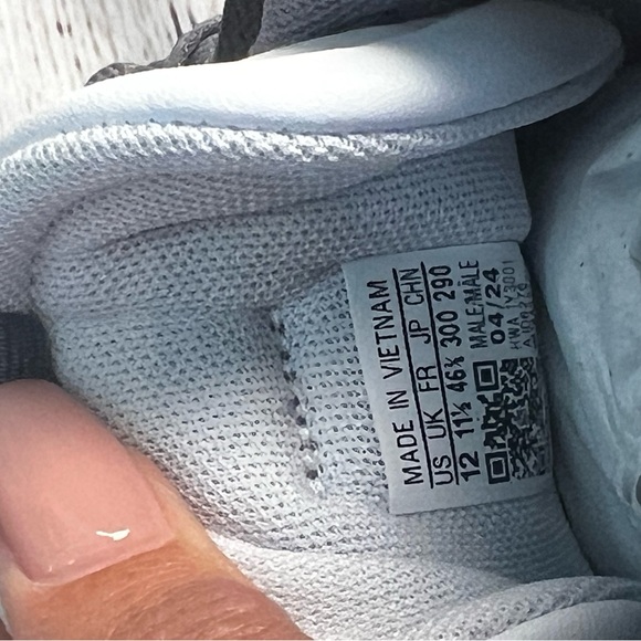 Adidas Court 3.0 Men’s Sneakers – Gray/White – Size 12 – NWT - Picture 5 of 7